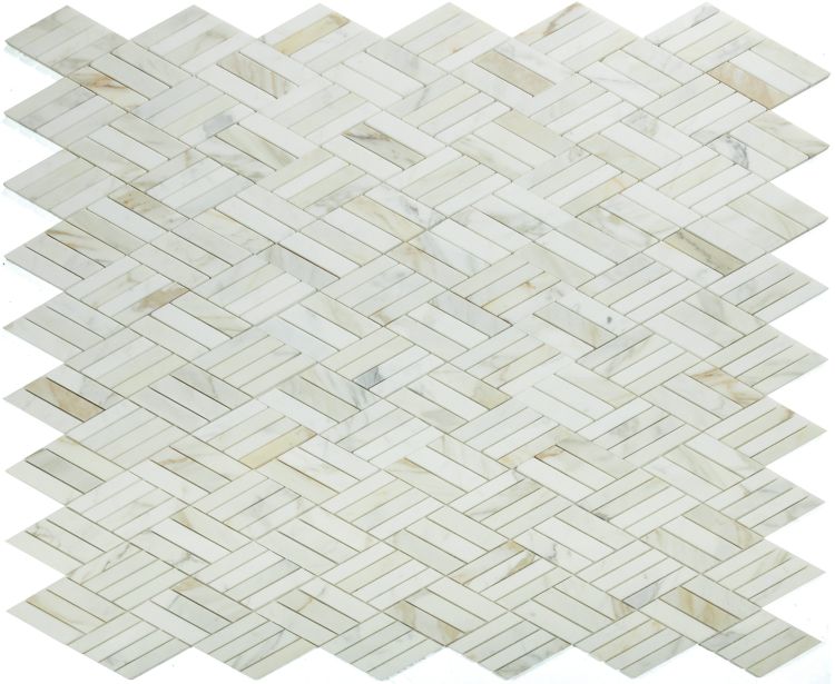 Diamond Calacatta Gold Honed 10.75 x 12.5